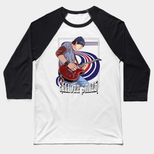 Elliott Smith Art Baseball T-Shirt
